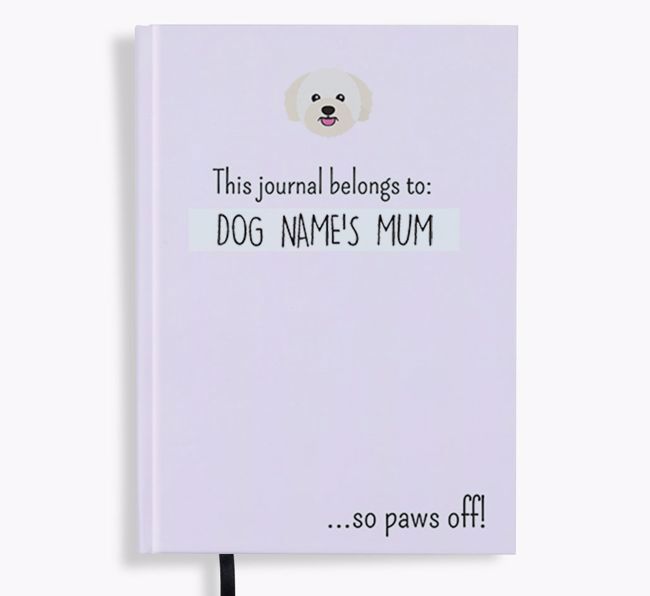 This Journal Belongs to: Personalised {breedShortName} Notebook